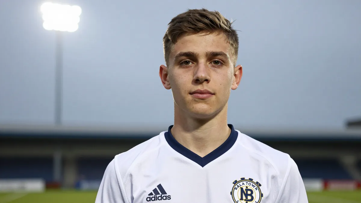 Bala Town's first January transfer window signing is Keelan Williams, a 20-year-old defender from Burnley FC